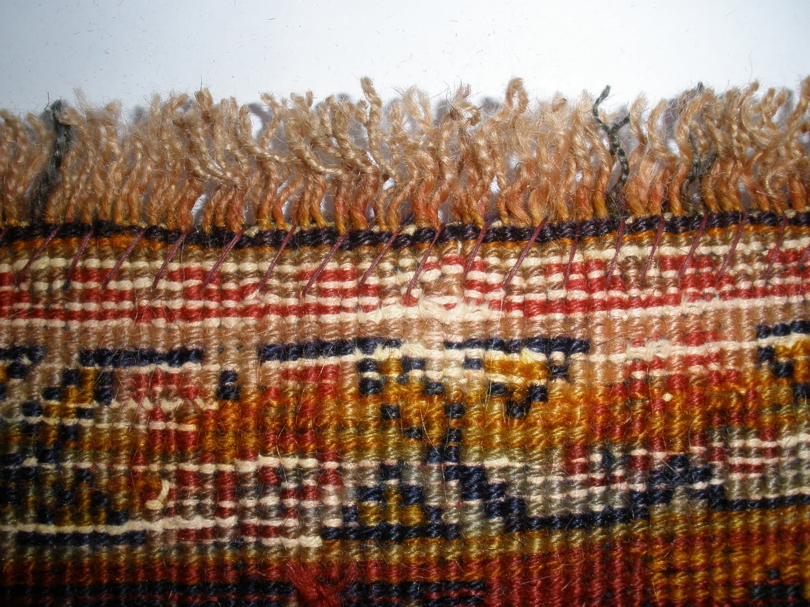 Kosker Traditional Rug Repair How to bind unraveling fringes when the