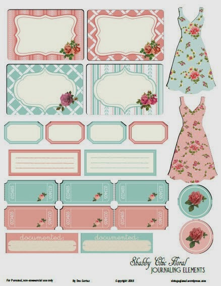 Free Printables - Shabby Chic cottage chic, shabby chic, free printables, shabby frames, shabby borders, printable cards, printable labels, circle printables