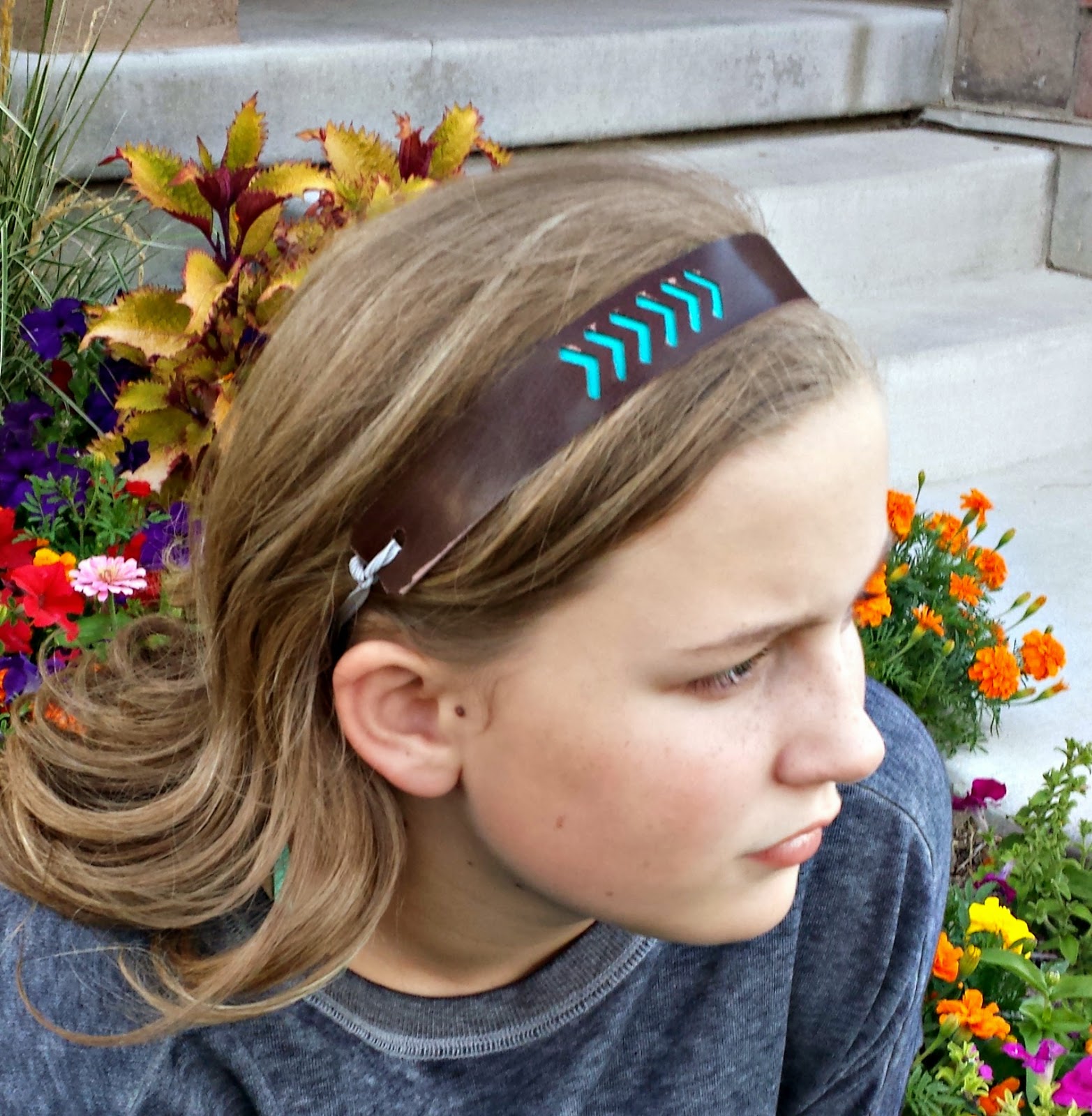 Ameroonie Designs Leather Headband