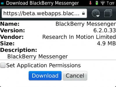 BlackBerry Messenger v6.2.0.33 Now in Beta Zone