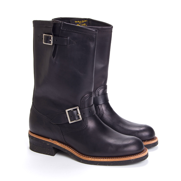  The Real McCoy's Chippewa® Horsehide Engineer Boots