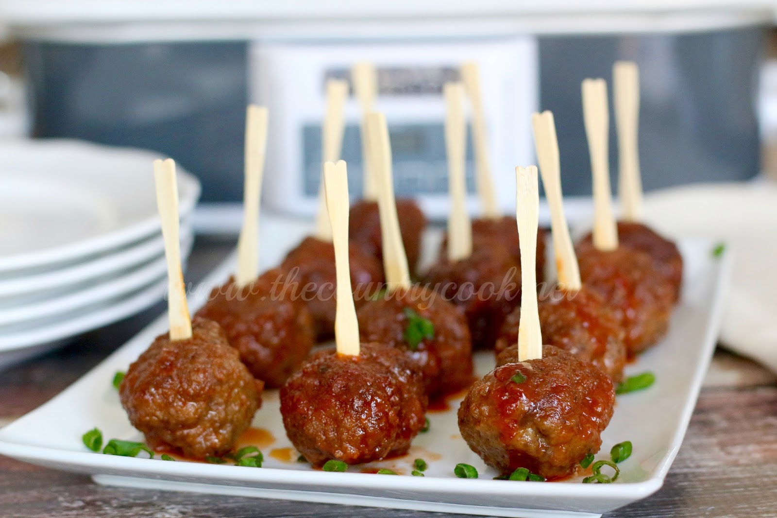 Crock Pot Ultimate Party Meatballs The Country Cook