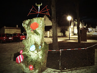 Skulptur "Wrgl" in Diessen am Ammersee