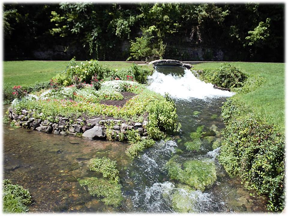 WATERFALLS BY WHEELS BIG SPRING PARK NEOSHO, MISSOURI