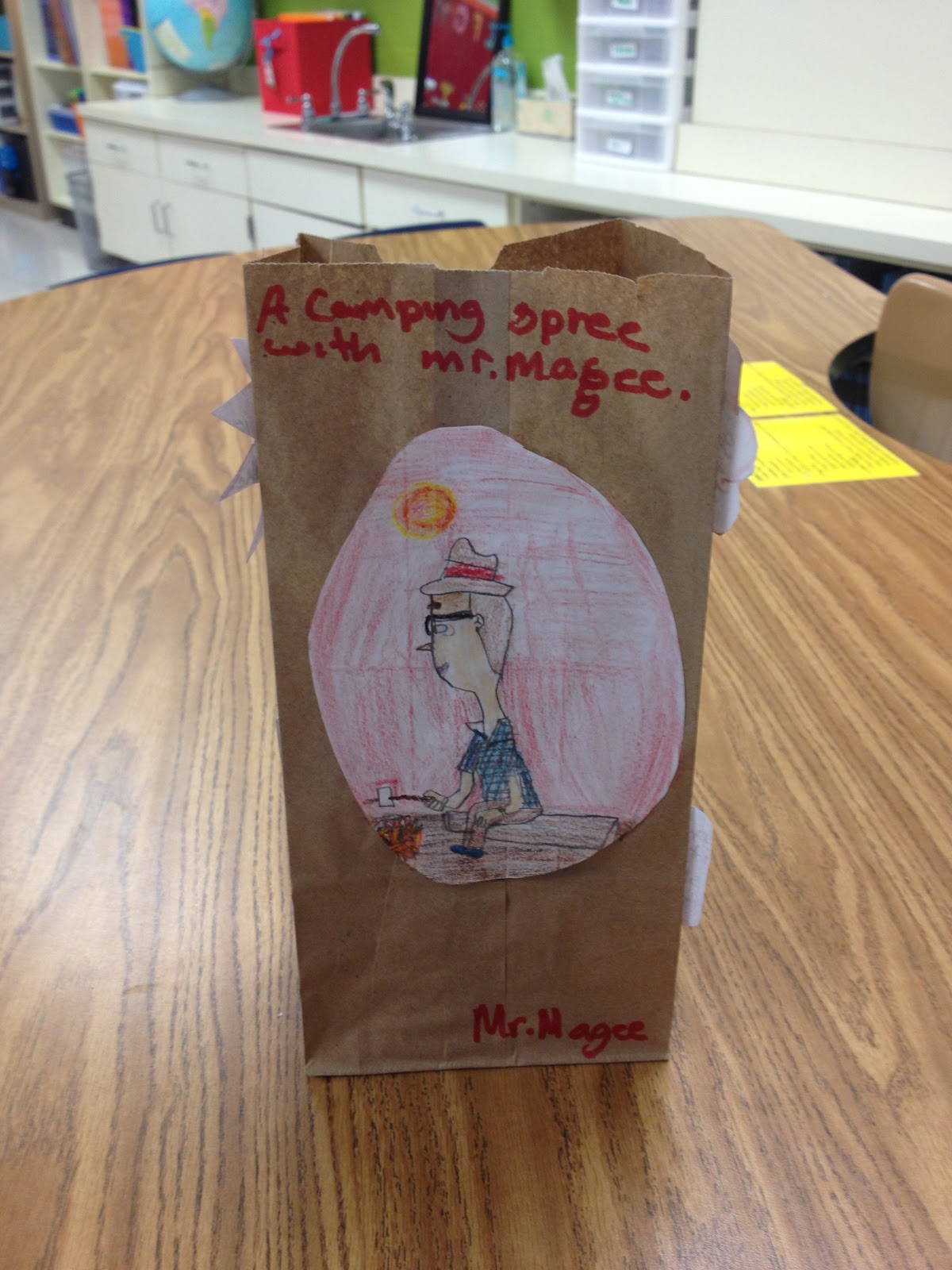 book report in a bag first grade
