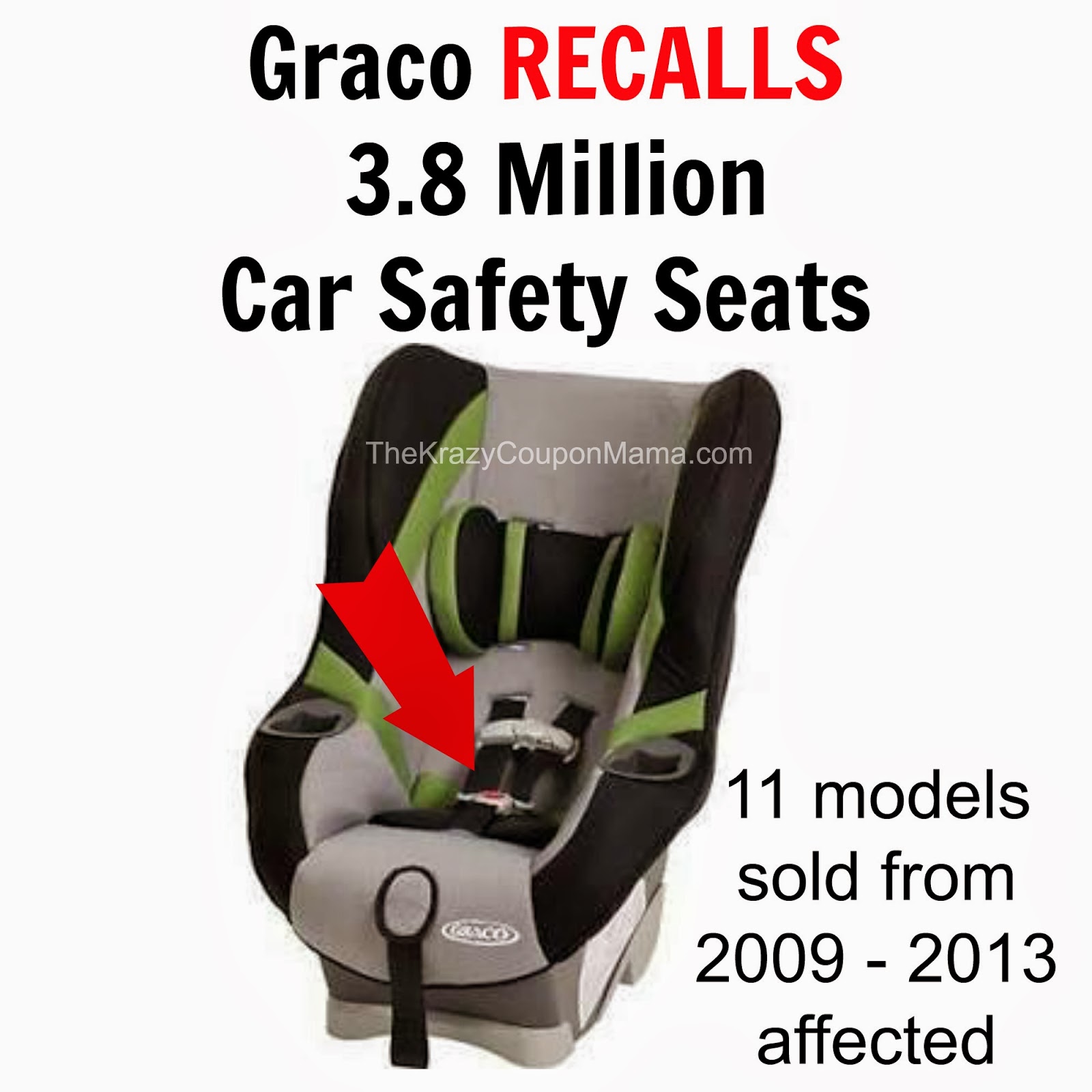 RECALL ALERT Graco Recalls 3.8 million car seats