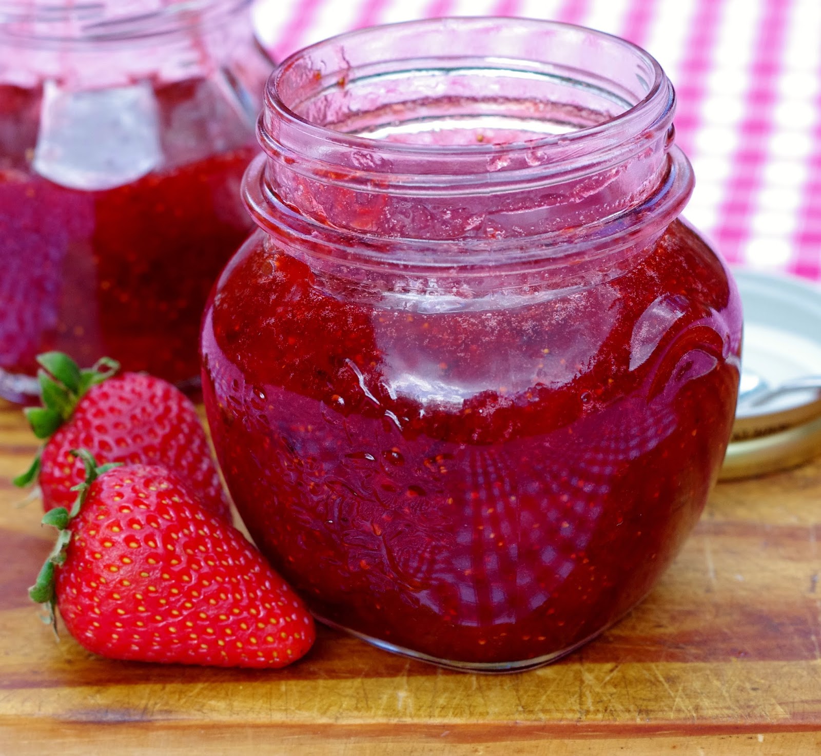 Sage Trifle Fresh Strawberry & Ginger Jam (a small batch)