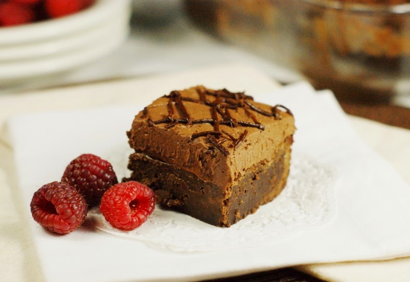 Decadent Raspberry Truffle Brownies The Kitchen is My Playground