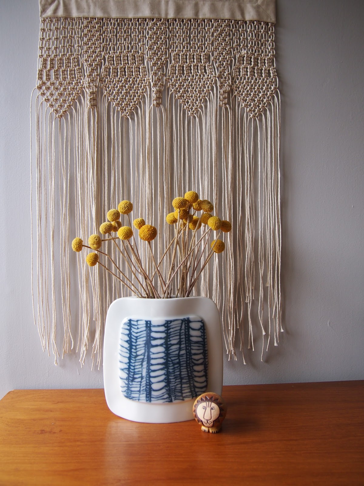 ouch flower Coastal Wall Hanging!