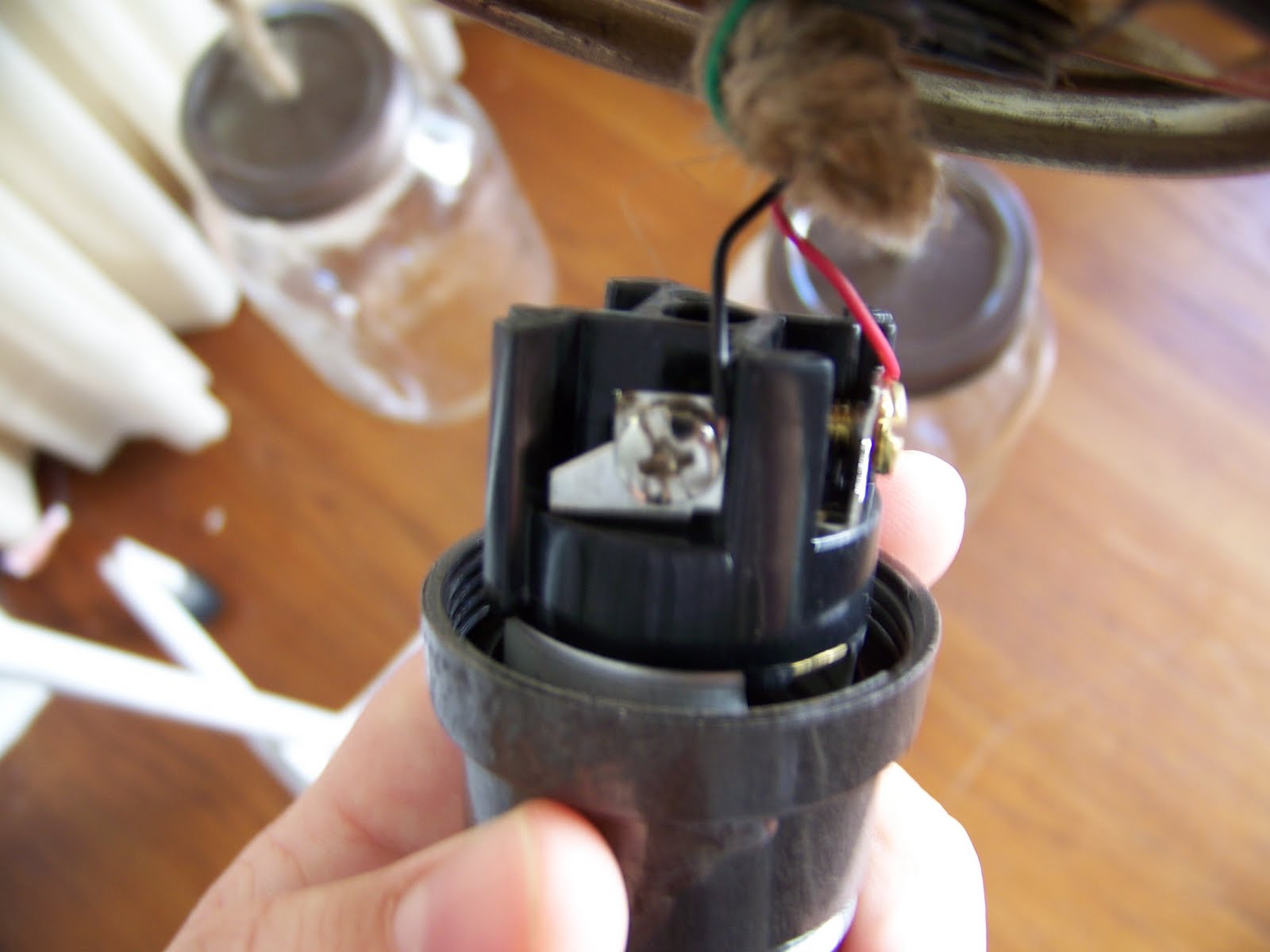 CK and Nate header How To Mason Jar Electrical