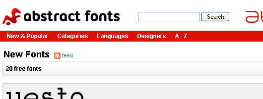 10 Good Sites for Finding Free Fonts
