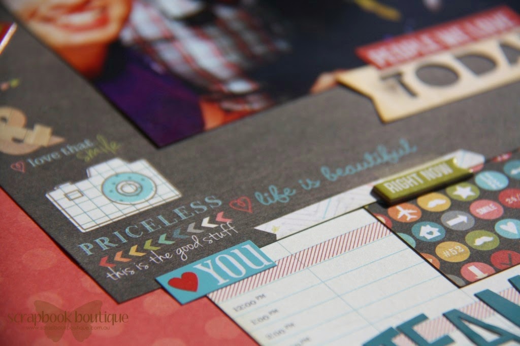 Scrapbook Boutique 'Team Riley' Layout by Narelle