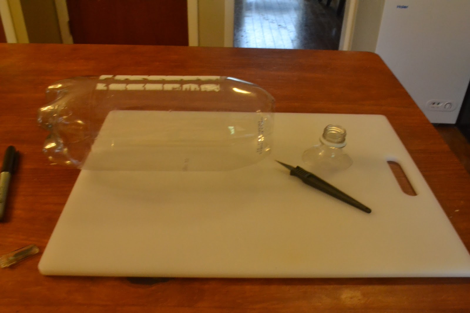 The Upcycling Nanny Upcycled Plastic Bottle Drip Catcher and Faucet Basket