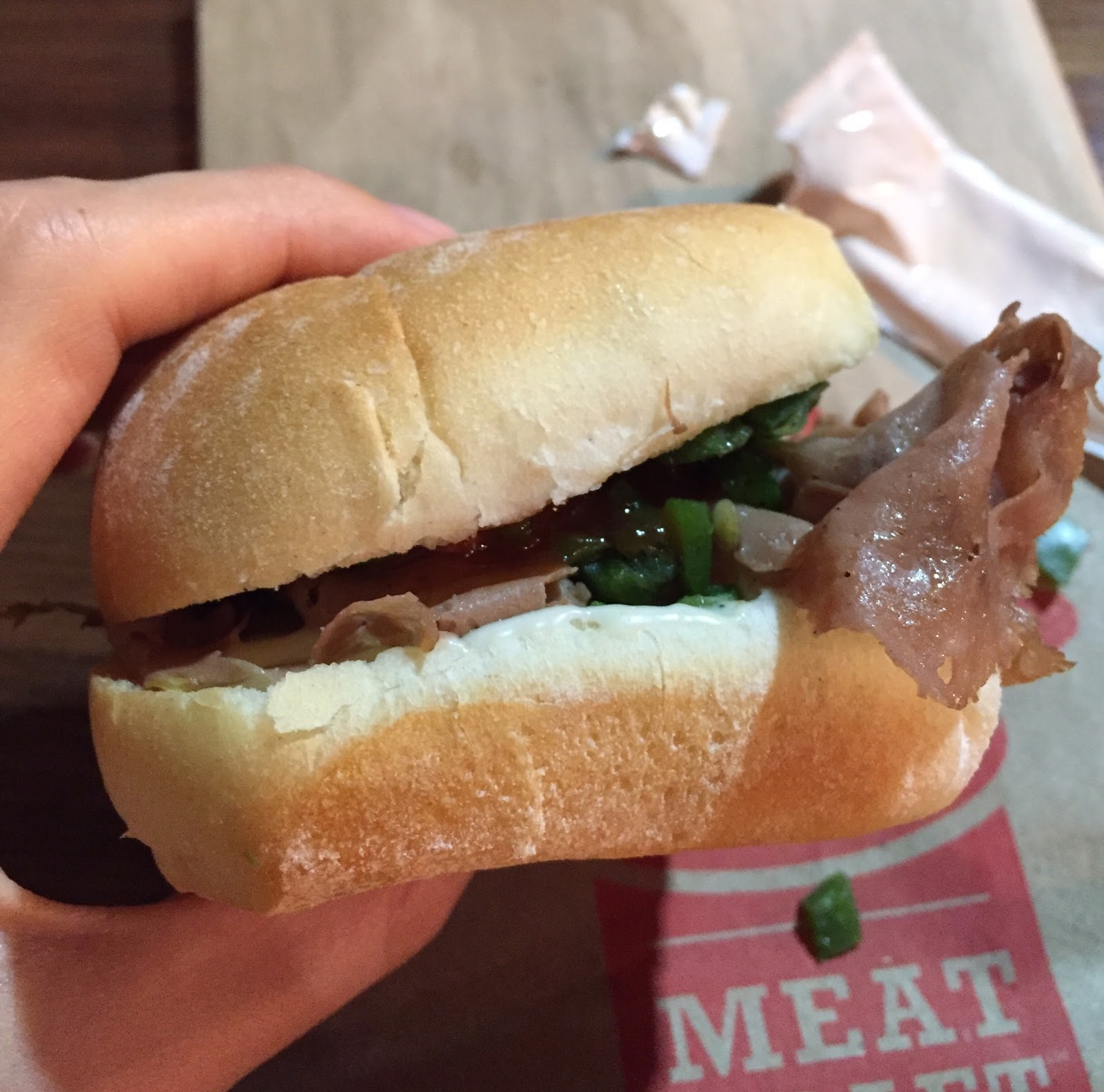 Jalapeño Roast Beef Slider From Arby's / アービーズのハラペーニョ ローストビーフ スライダー I