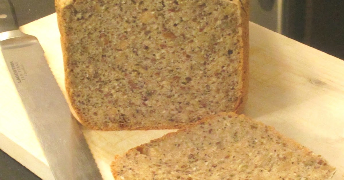 adamgrattonND Bread Machine Recipe Gluten Free Multiseed Bread