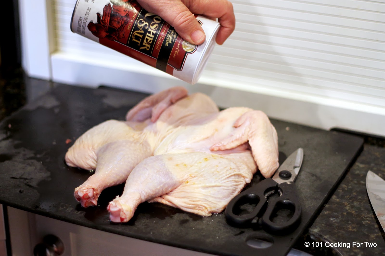 BBQ Grilled Butterflied Whole Chicken 101 Cooking For Two