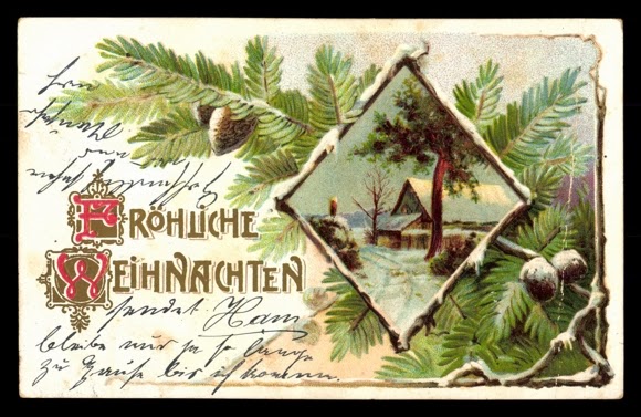 Cartoline Di Natale Foto.Il Mondo Di Sissi Cartoline Di Natale Una Tradizione Ottocentesca