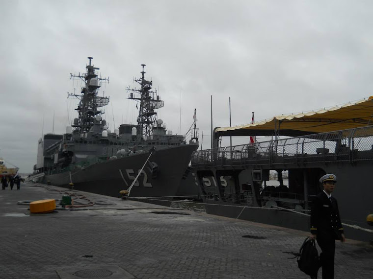 Visita Operativa al Puerto de Montevideo de buques japoneses - 12-8-2015
