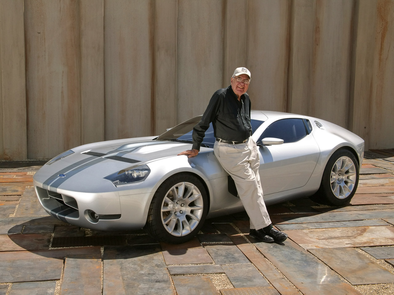 Carroll shelby ford gt #4