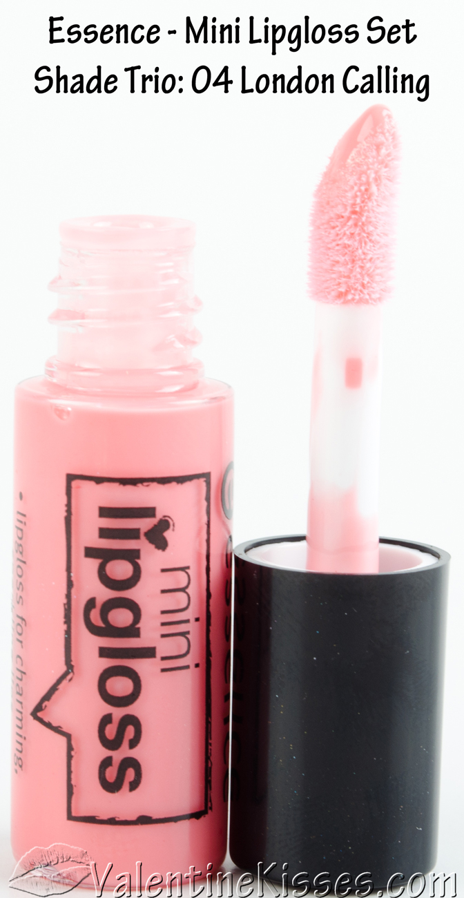 Valentine Kisses Essence 4 lip products XXXL Shine Lipgloss, Stay