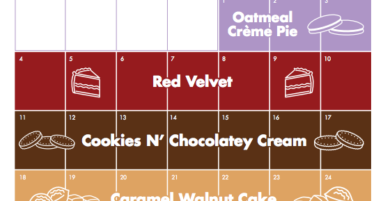 Panda Bytes: May 2015 Custard Calendar