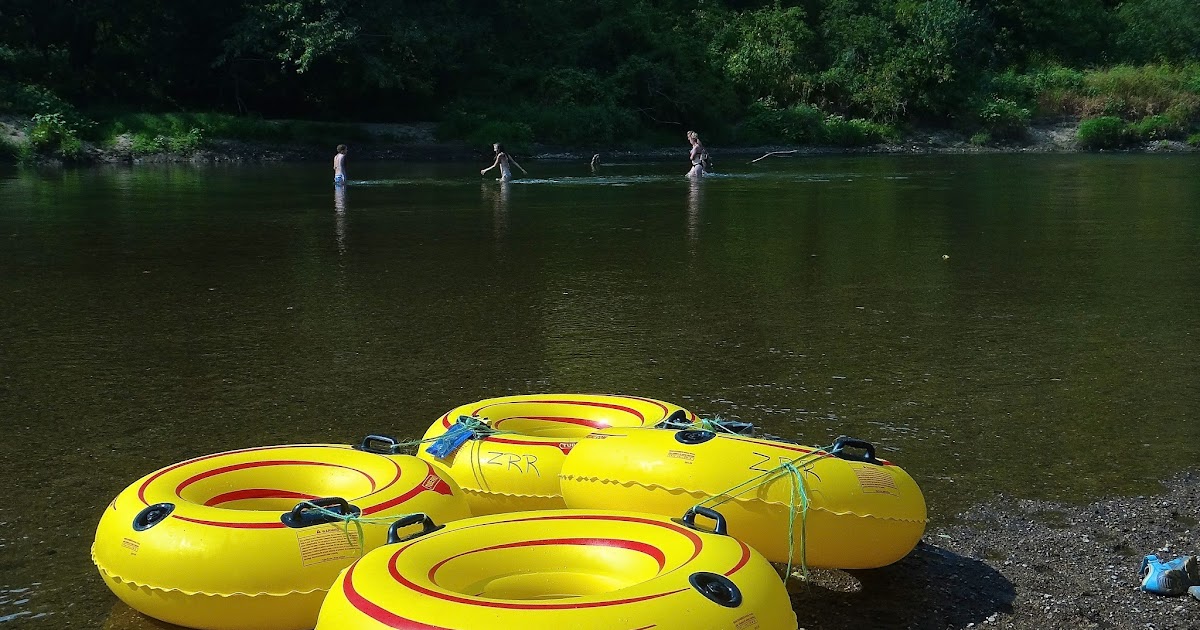 Russman's spot Tubing the Zumbro River