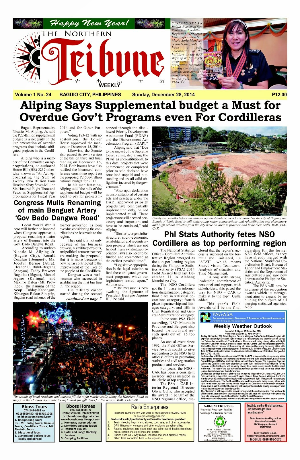 December 28, 2014 - 24th Issue