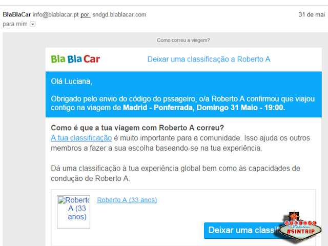 Minha experiência com o BlaBlaCar
