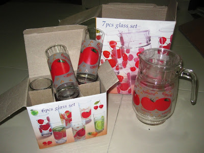 set gelas