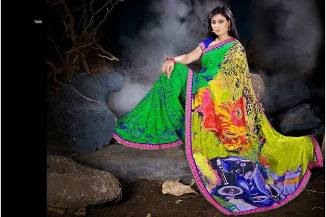 Exclusive And Colorful Sarees Collection From The Summer Season 2014 By Prerna Poly
