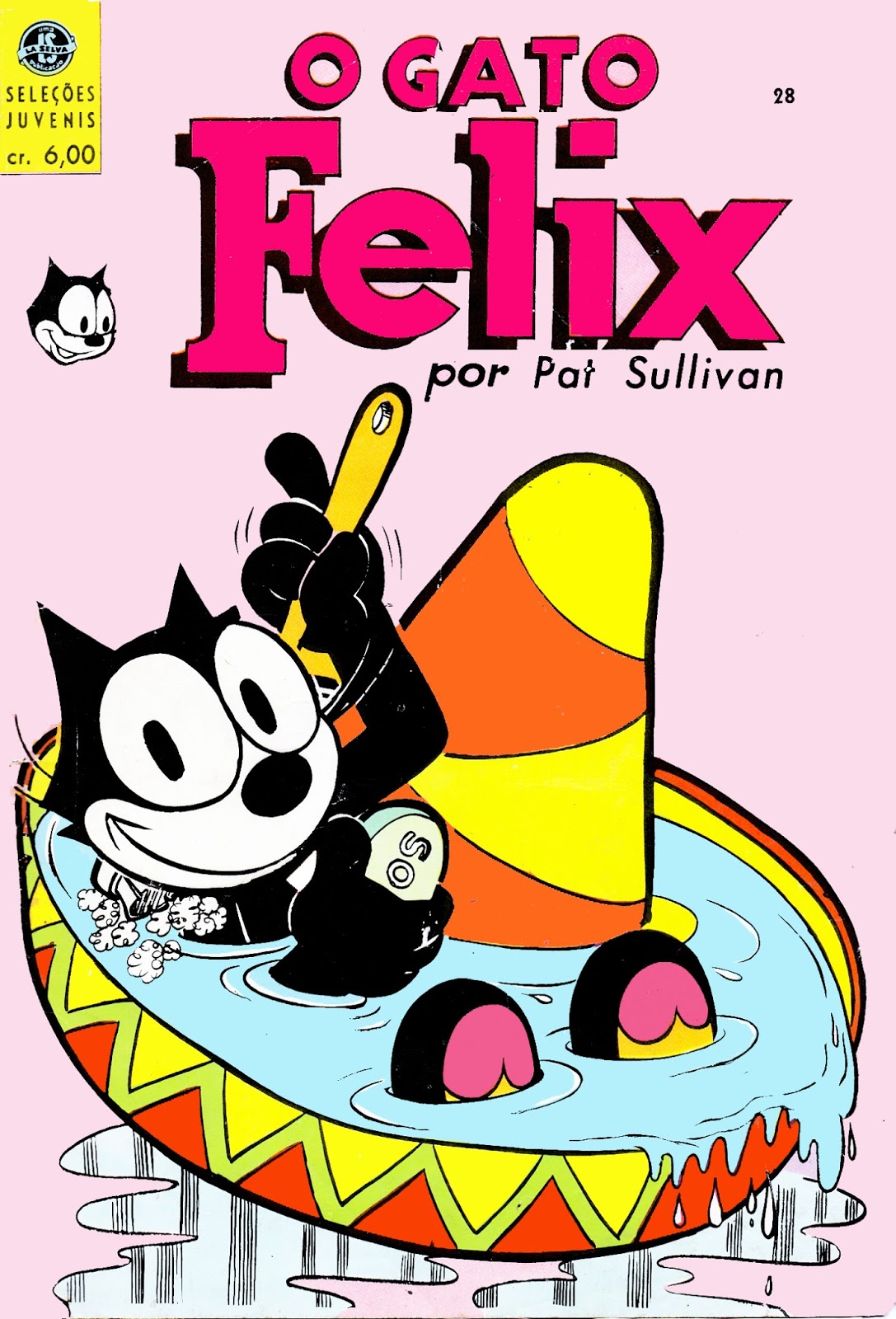 Conheça o Gato Félix  Mania de Gibi:Gibis, HQs, Revistas em quadrinhos e  muito mais!