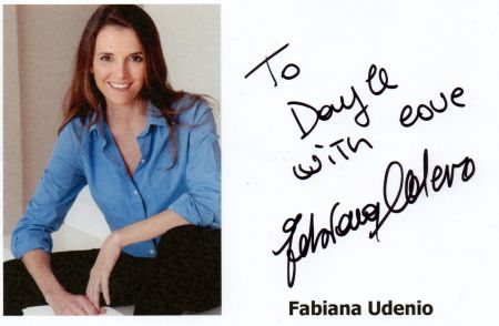 Kiwiautogal’s Autographs: Fabiana Udenio
