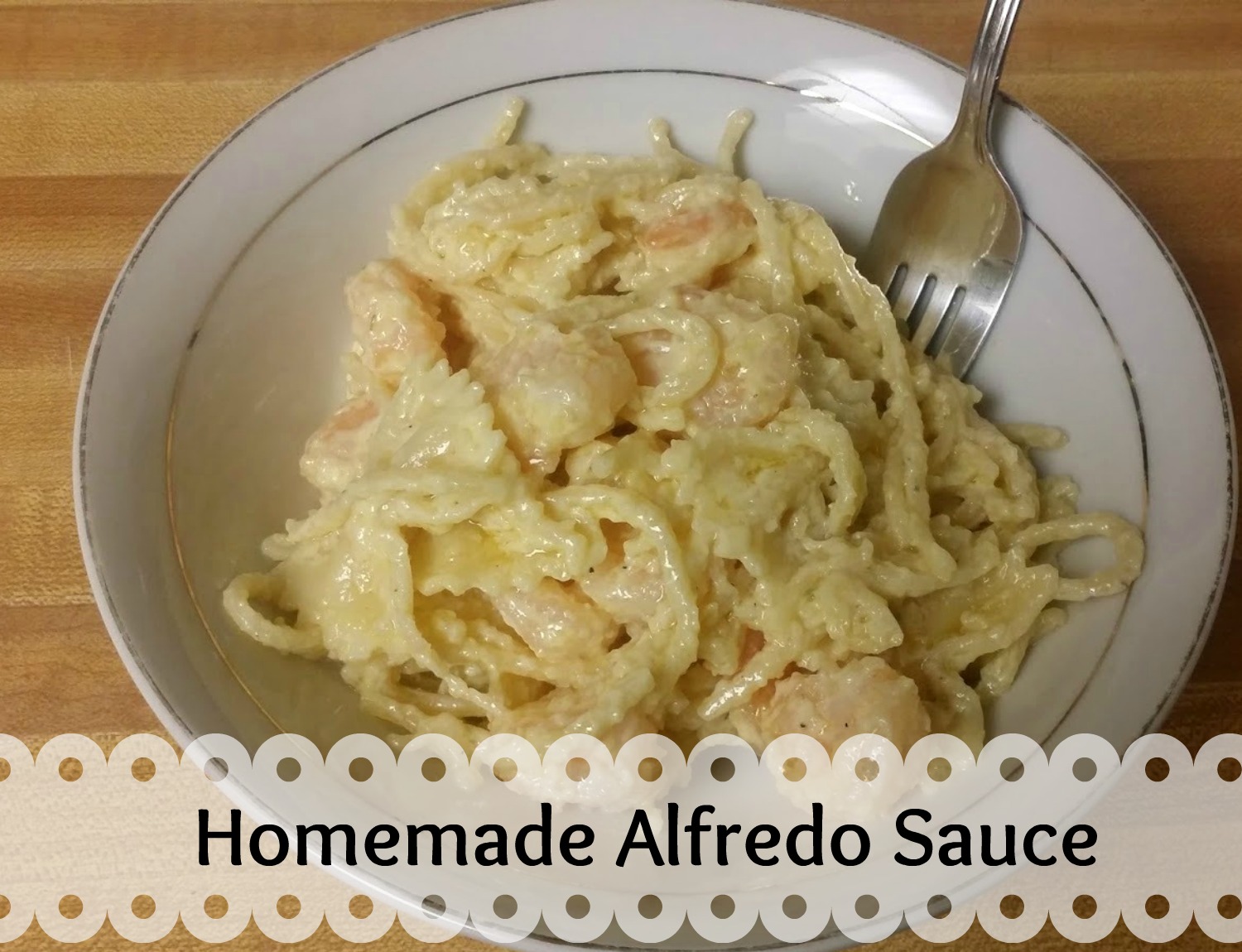 Reviews, Chews & HowTos 3 Ingredient Alfredo Sauce