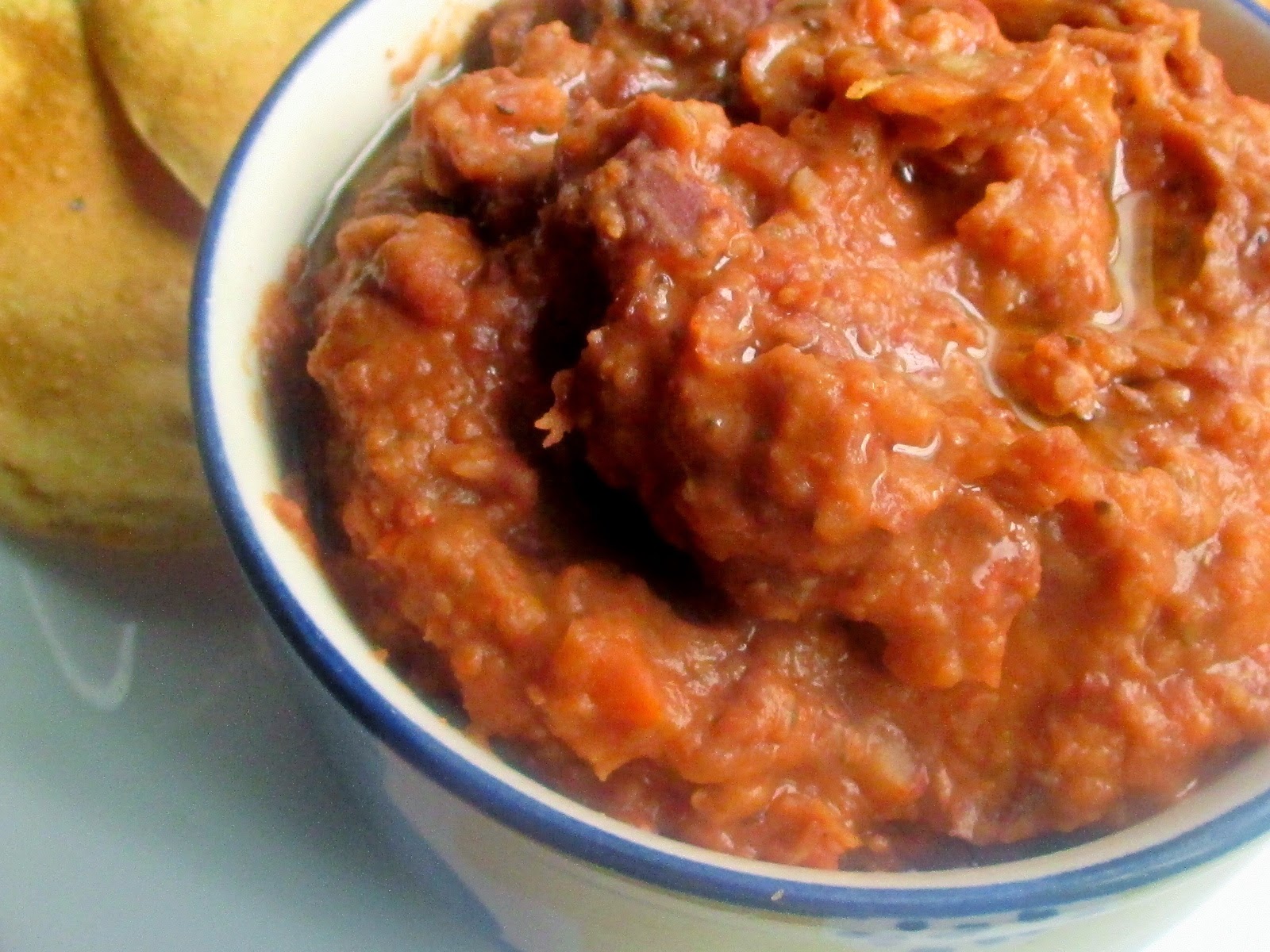 For the Love of Food Low Calorie Red Kidney Bean dip