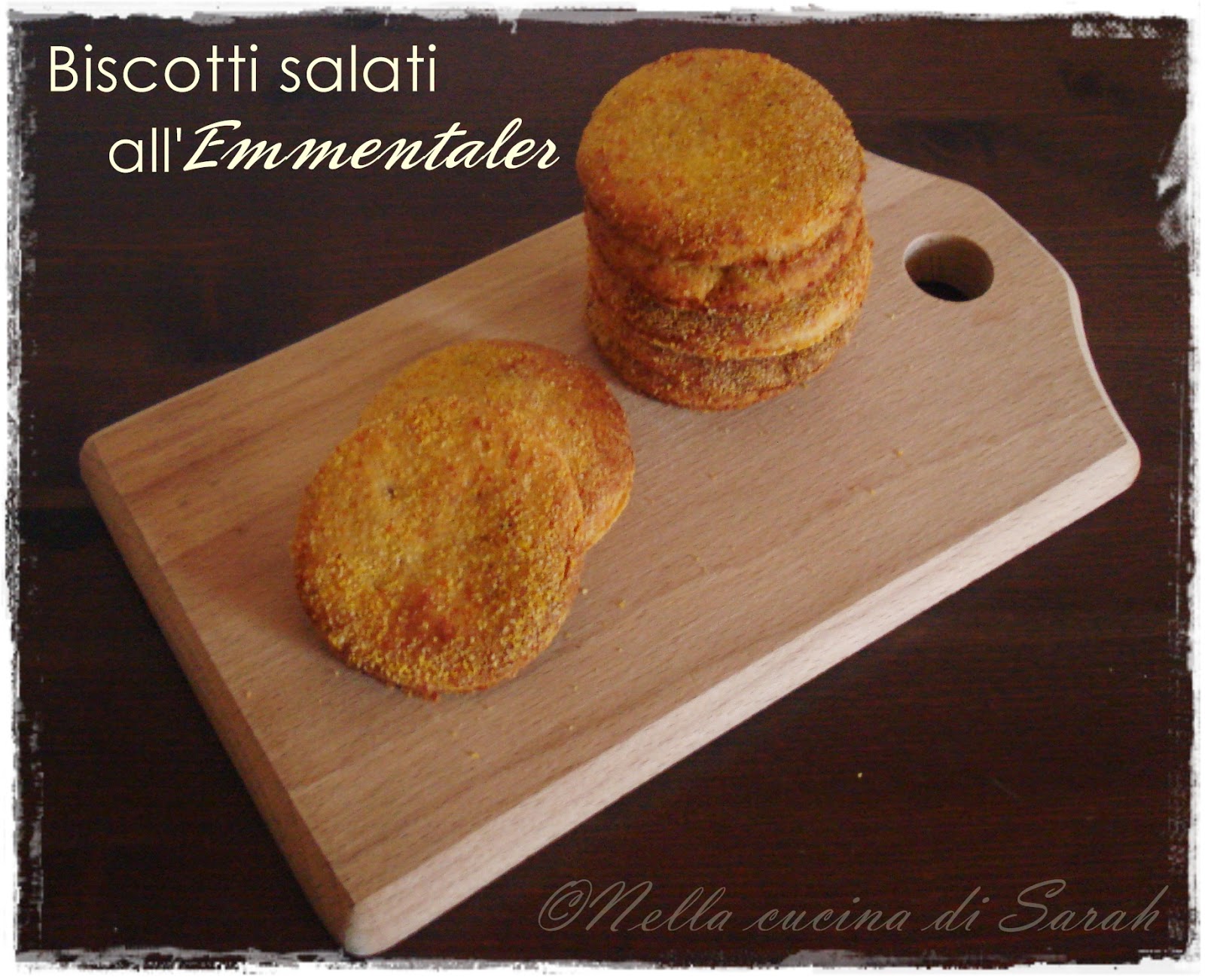 The recipe-tionist ~ Biscotti salati all'Emmentaler