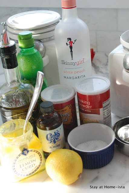 ingredients for a skinnygirl margarita cake