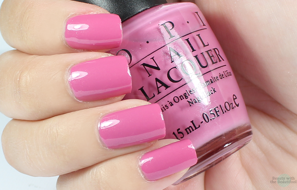1. OPI Nail Lacquer in "Metallic Rose" - wide 4