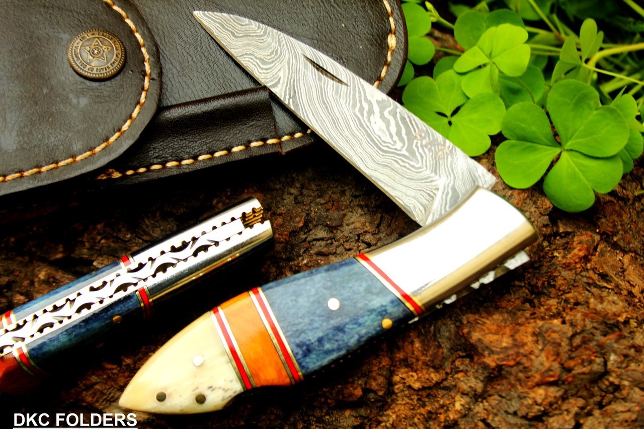 buy custom knives hunting knives pocket knives damascus knives at
