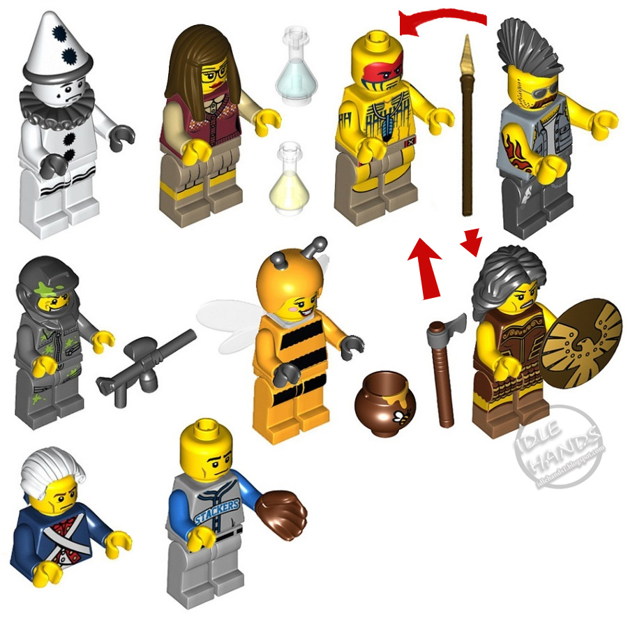 [LEGO] : MINIFIGS COLLECTION - Page 10 Toy+fair+2013+lego+minifigures+series+10+B