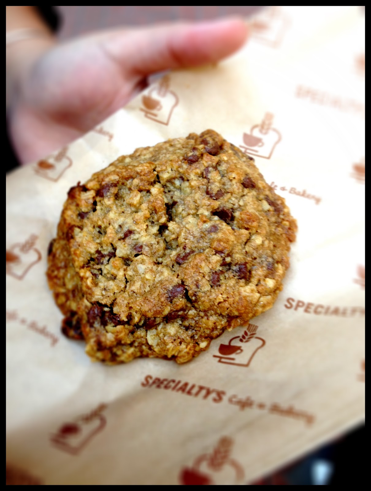 Domestic Baker.... Wheat Germ Chocolate Chip Cookies
