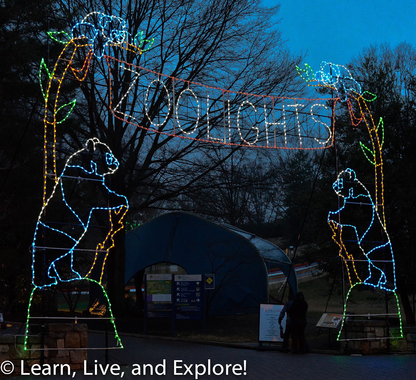 Zoolights at the National Zoo Learn, Live, and Explore!