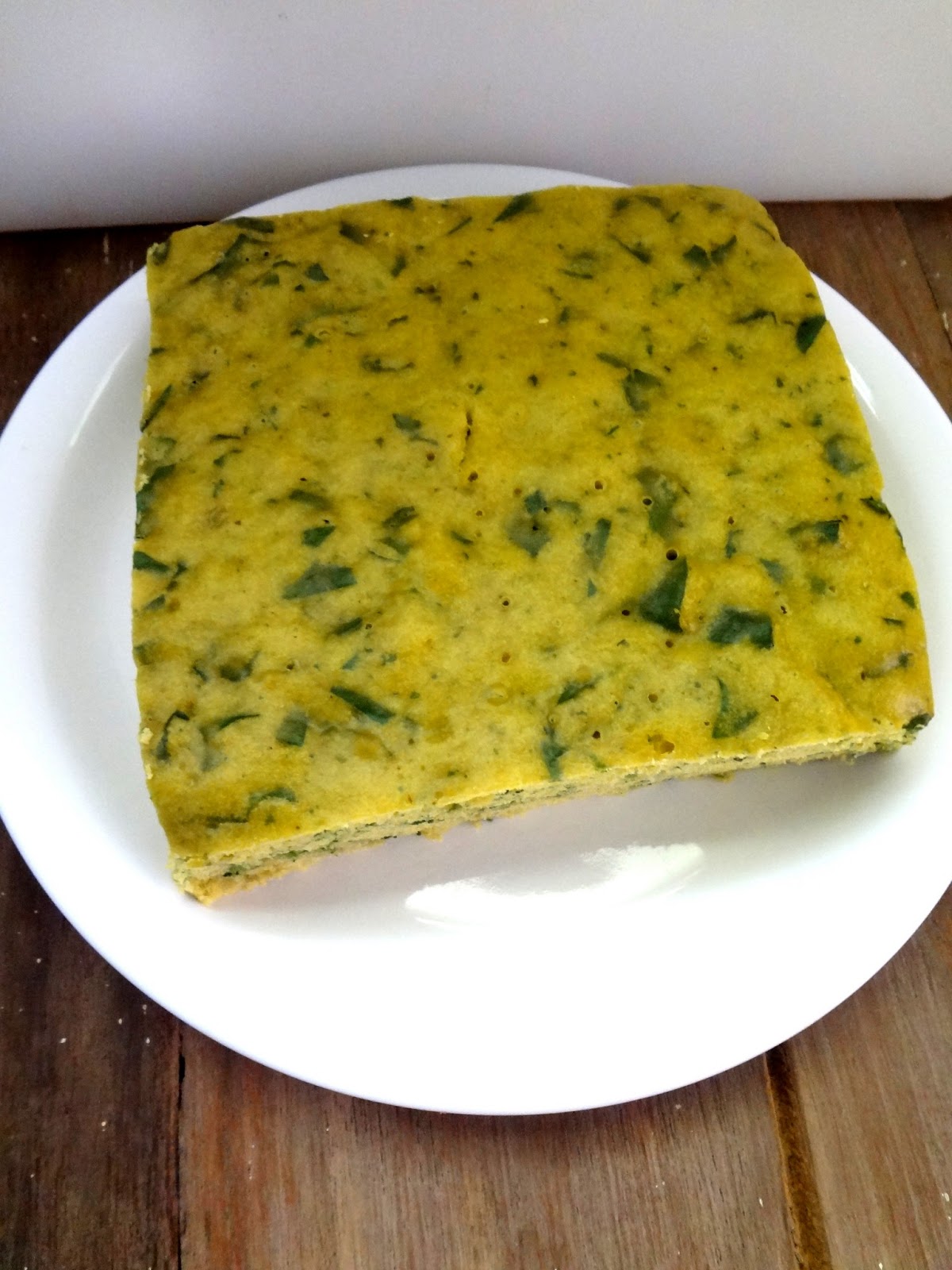 Steamed Healthy Gram flour cakes (DHOKLAS)