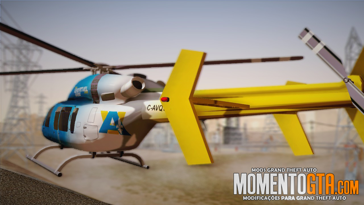 Helicópteros no GTA San Andreas com instalação automatizada: download  gratuito helicóptero para GTA SA