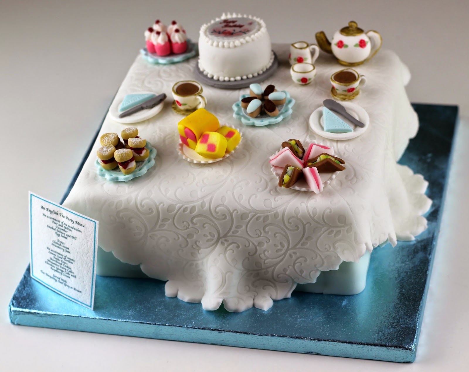 Crescent Cakes ~ by Kath: Tea for two