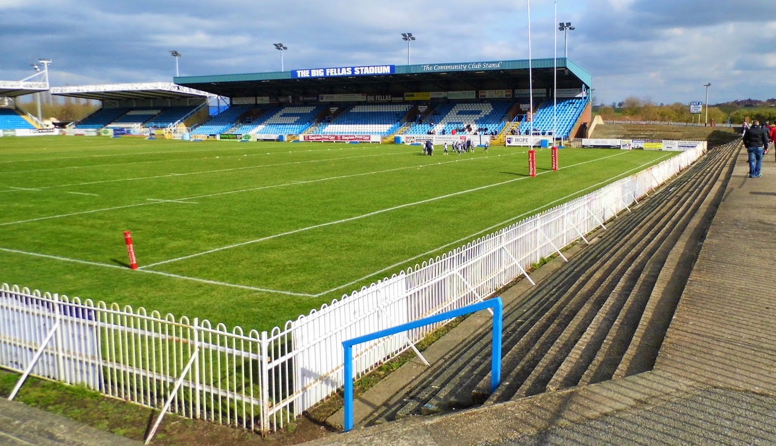 We all stand together SCARBOROUGH FC LIVES ON AT FEATHERSTONE ROVERS