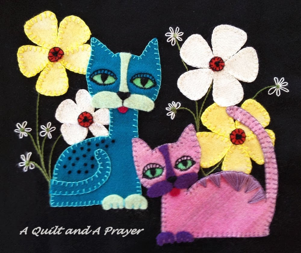 A Quilt and A Prayer Paws in the Garden Terri Stegmiller