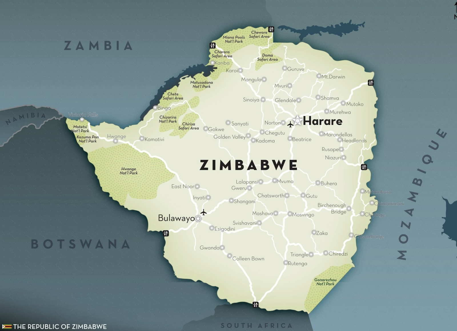 Where is Zimbabwe?
