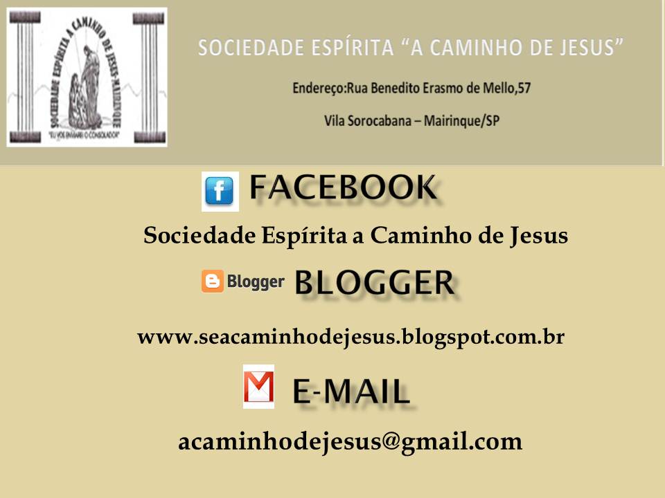 SOCIEDADE ESPÍRITA "A CAMINHO DE JESUS"