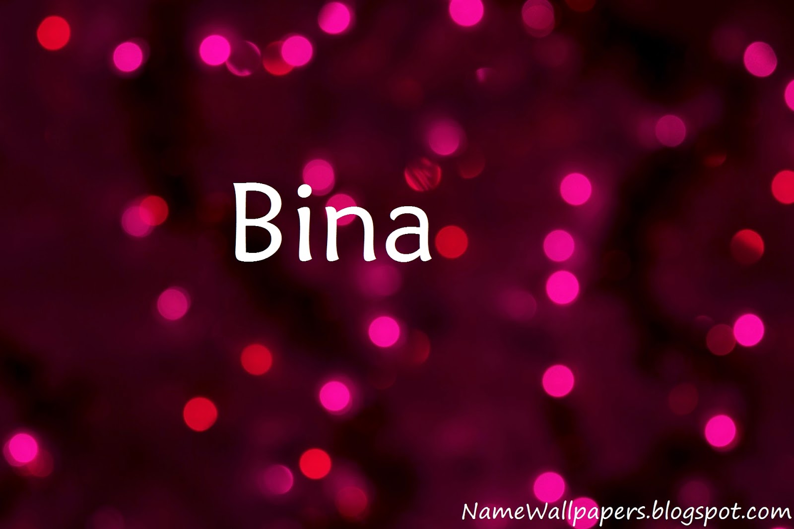 Bina Name Wallpapers Bina Name Wallpaper Urdu Name Meaning Name