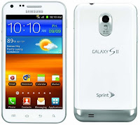 Sprint SGSII Epic 4G Touch in Frost White